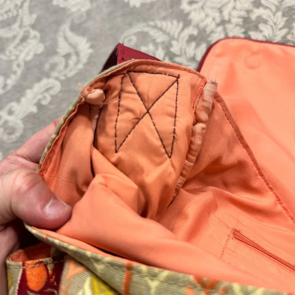 Capri Designs Wilderness Collection Fox Print Flap Crossbody Messenger Bag